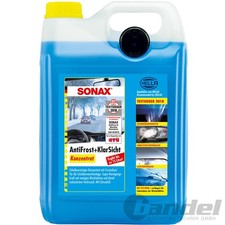 1x 5 Liter SONAX ANTIFROST+KLARSICHT KONZENTRAT SCHEIBEN FROSTSCHUTZ CITRUSDUFT