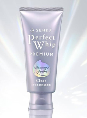 [SHISEIDO SENKA] Premium Perfect Whip Clear Facial Wash , Peeling , Brightening