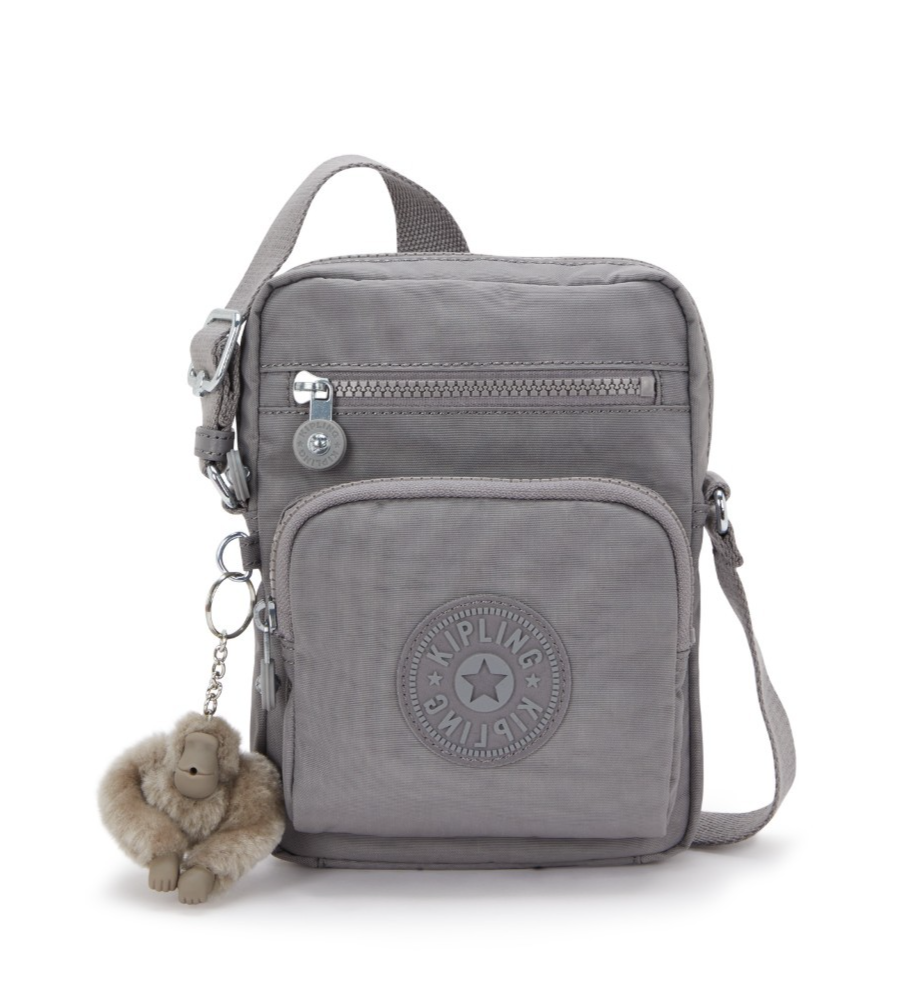 Kipling GUNNE Cross Body - Inviting Grey RRP £64