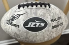 Sauce Gardner NY Jets Salute to Service Autographed Football Fanatics Authentic