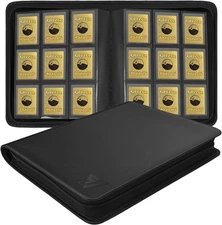 Top loader Binder,Toploader Binder 9 Pocket for 324 Cards Storage,Hold 3”×4”r...