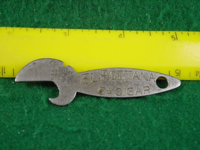 Dutch Master Cigar Key Chain Bottle Opener - Made by - C.T. & O Co. Chicago