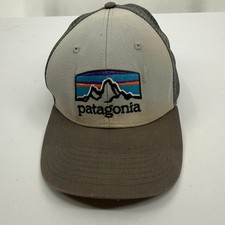Patagonia Fitz Roy Mountain Logo Trucker Hat Mesh Back Snapback Cap