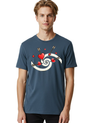 Cupid-Arrows-1 Mens Graphic Tee, 100% Cotton, Casual Summer Wear