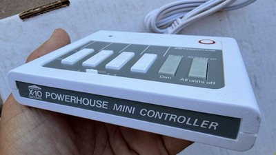 X10 Powerhouse Mini Controller MC460 X10 Protocol for X-10 POWERHOUSE Modules