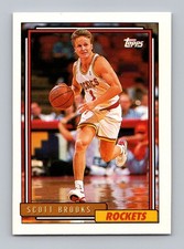 1992-93 Topps #320 Scott Brooks Near Mint or Better