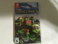 Minecraft Case  Cover Art Only No Game Nintento Switch