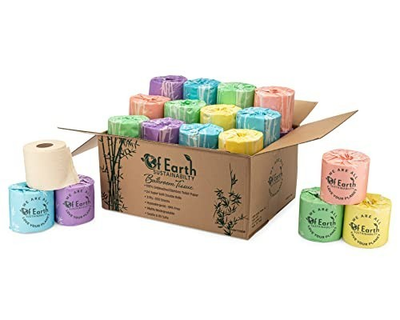 #ad Of Earth Bamboo Toilet Paper Unbleached $19.89