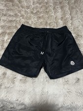 Moncler Men's Swim Shorts Size XL W36 Black
