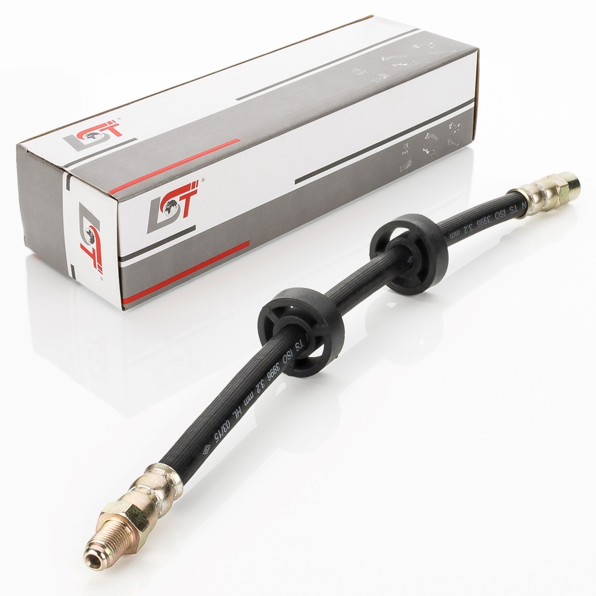1x Brake Hose Brake Line for Volvo 740 760 780 / Estate Front 360mm
