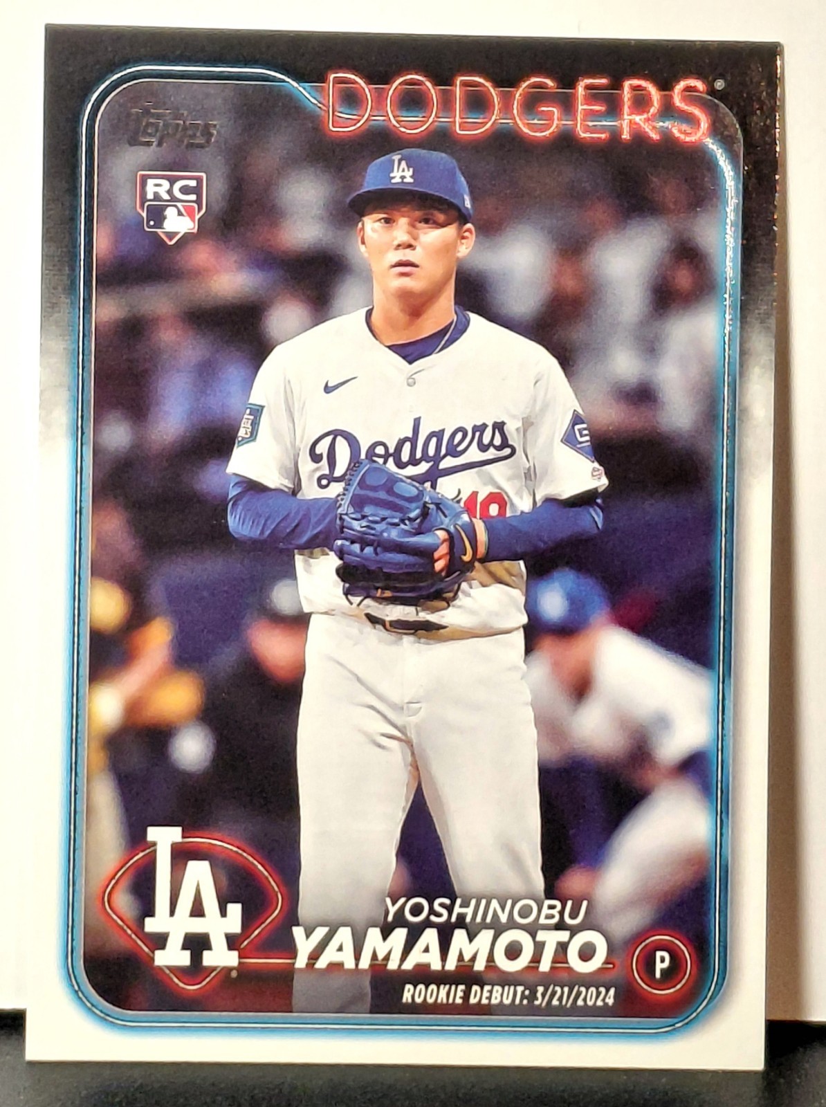2024 Topps Update #US149 Yoshinobu Yamamoto Rookie Card/ Debut -  Dodgers MVP