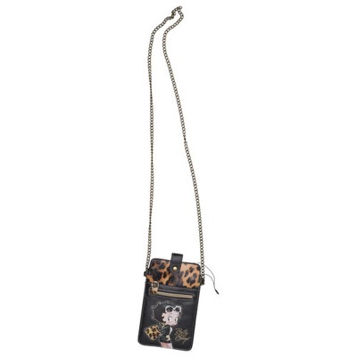 Betty Boop, Handytasche, Unisex (Erwachsene), Schwarz/Braun, 10, 1, 18 cm #JU4