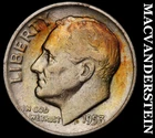 1953-D Roosevelt Dime- Silver Scarce Better Date Color No Reserve #i346