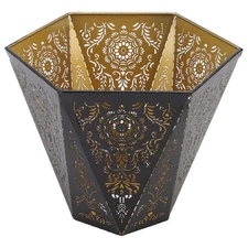 Iron Lamp Shade, Modern Scandinavian Decorative Bulb Guard Metal Lamp Shade C...