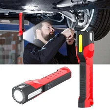 Work Light for Mechanic, Rechargeable 2000mAh LED Work Light with 160° Swiv