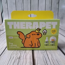 Therapet Dog Calming Kit Diffuser Pheromone Anxiety Aid 1 Diffuser 2 Refills NEW