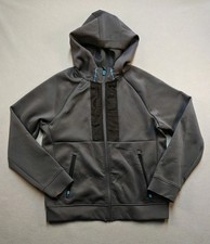 Boys Russell Hoodie Size XL 14-16 Dri Power 360 Jacket Full Zip Gray Pockets