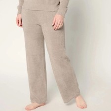 NWT Barefoot Dreams Cozychic Ultra Lite Rolled Edge Knit Ankle Pant Size Large