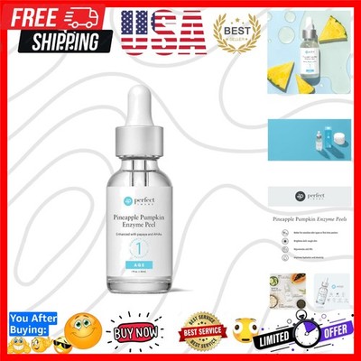 Pineapple Pumpkin Enzyme Skin Peel 1 oz - Enhanced with Papaya Extract & Alph...
