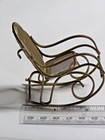 Miniature Rocking Chair Metal Doll House Furniture — photo 6