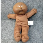 Vintage 1985 Cabbage Patch Kids Doll African American Bald Brown Eyes Coleco