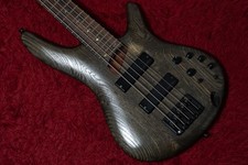 IBANEZ SSR645 5 String Electric Bass Guitar From Japan w/ Soft Case Excellent