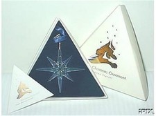 SWAROVSKI 1995 ORNAMENT-MINT IN BOX WITH CERTIFICATE