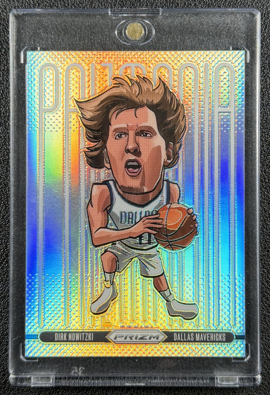 DIRK NOWITZKI 2023-24 PANINI PRIZM #1 PRIZMANIA MAVERICKS CASE HIT