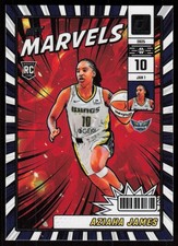 2025 Donruss WNBA Aziaha James Net Marvels RC #18 Dallas Wings