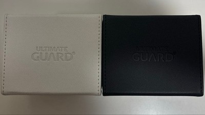 Ultimate Guard Sidewinder 100 Plus Card Storage Black White TCG