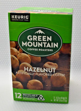 12 Green Mountain KEURIG Flavored Coffees K-CUP Pods Hazelnut