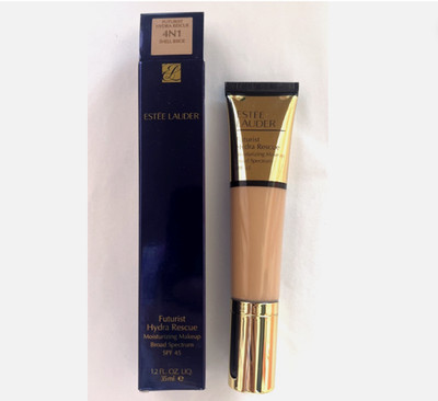Estee Lauder Futurist Hydra Rescue Moisturizing Makeup SPF45 4N1 Shell Beige