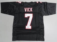 Michael Vick Signed Auto Autograph Replica Falcons Jersey Beckett BAS COA