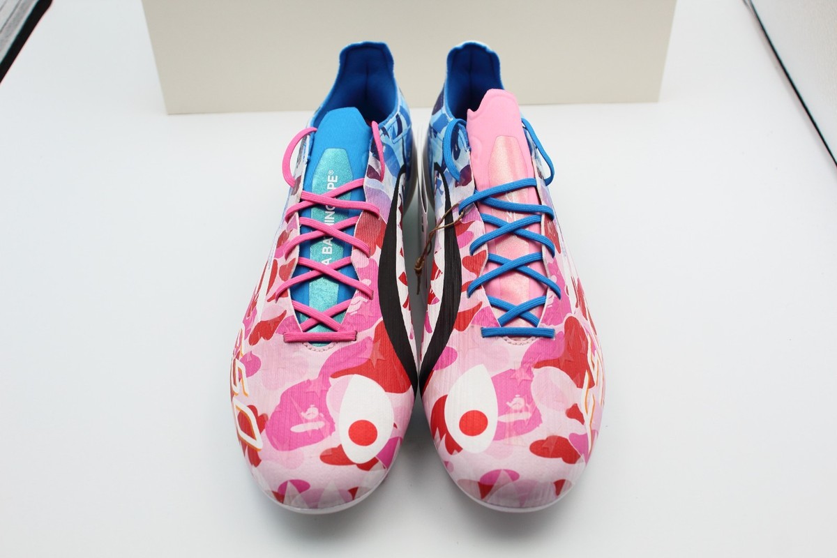A BATHING APE × adidas F50 Elite FG Clear Pink / Cloud White