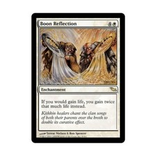 WotC MtG Shadowmoor Boon Reflection (R) VG
