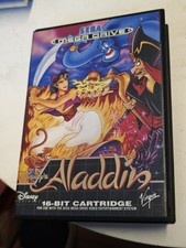 Thumbnail of ebay&reg; auction 178367478700 | Disney’s Aladdin – Sega Mega Drive – komplett (CIB) – mit Anleitung 
