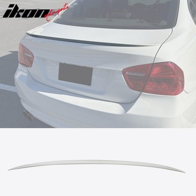 Fits 06-11 BMW E90 3-Series M3 Style Trunk Spoiler Painted #300 Alpine White III