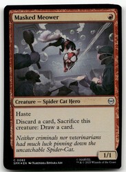 Masked Meower #82 Marvel's Spider-Man Foil Common