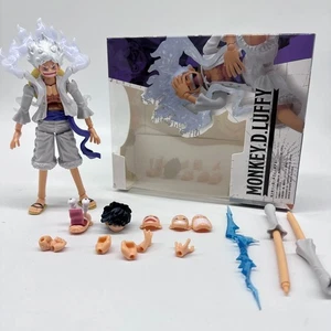 New Monkey D Luffy Gear 5 Action Figure Toy Box Set Gift in Stock with box
