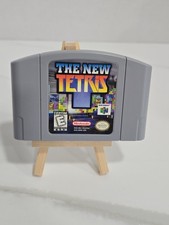 🎮 The New Tetris Nintendo 64 Authentic N64 Cartridge Clean TESTED WORKS VGC