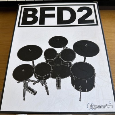 BFD2 fxpansion Virtual Acoustic Drum Modul geöffnet nie installiert