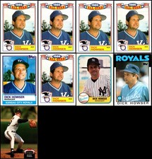 Dick Howser (9) Card Lot - DON’T MISS OUT – NEXT TIME IT’S GONE FOR GOOD!