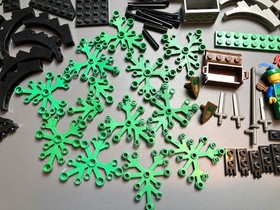 Lego 6077 Forestmen's River Fortress - 100% Build Complete No Box, Instr 