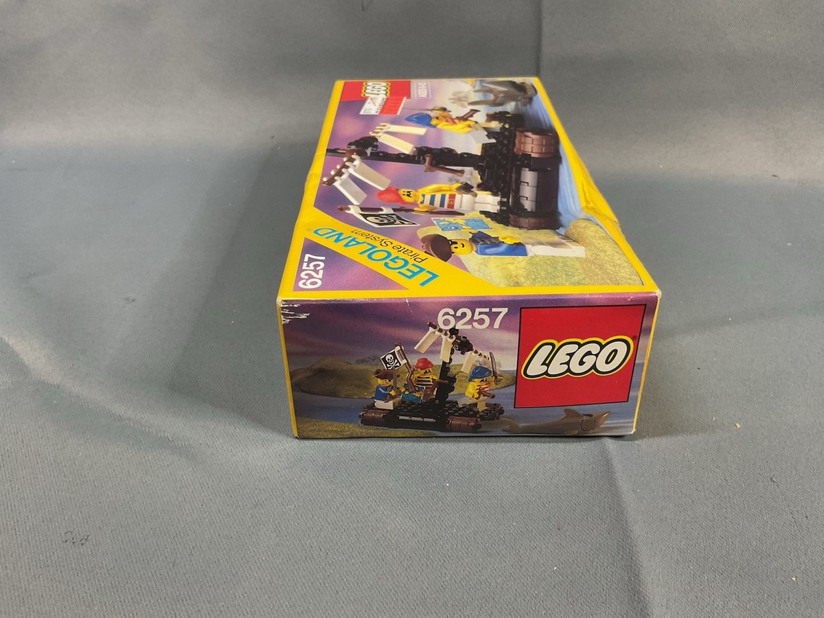 1989 Lego Land Pirate System Castaway's Raft #6257 | eBay