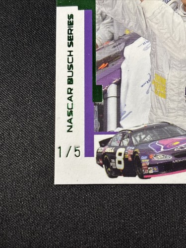 MARTIN TRUEX JR. - 2005 Press Pass Eclipse - BUSCH SERIES GREEN #d 1/5 SSP #EB37 - Picture 2 of 6