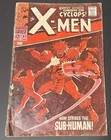 Vintage 1968 The X-Men #41 Marvel Cyclops Origin 1st Appearance Grotesk
