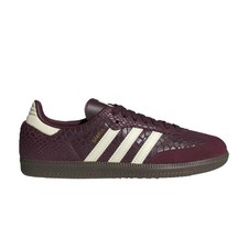 adidas adidas Womens Samba OG Maroon Cream White Gold IH3979 Available Now