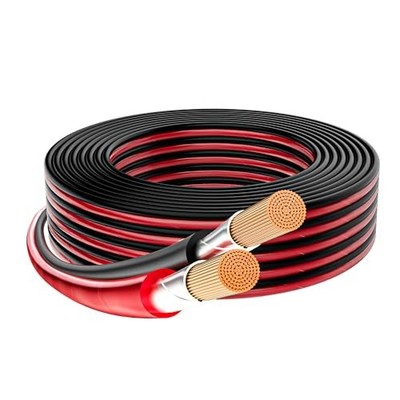 16/2 Gauge Speaker Wire 16 AWG 2 Conductors OFC Pure 40FT 16AWG(Red+Black)
