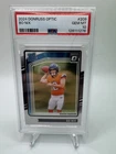 Panini Donruss Optic Rated Rookie Bo Nix #209 PSA 10 Denver Broncos Football
