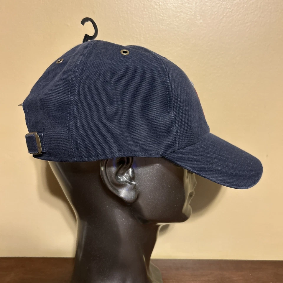 Sombrero de limpieza Los Angeles Angels Carhartt x '47 tela de pato azul marino OSFM NUEVA MUESTRA Foto 4 de 4